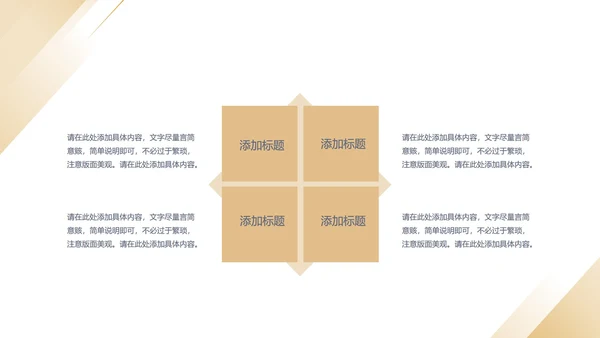 黄色简约风风景年度总结汇报PPT模板