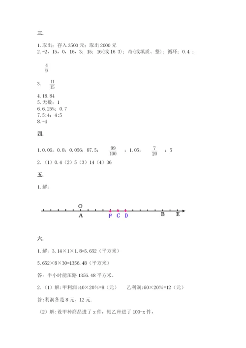 苏教版数学小升初模拟试卷附答案【典型题】.docx