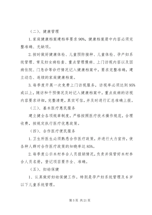 社区公共卫生工作计划.docx