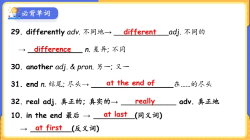 Unit 9 What does he look like单元复习课件（词组+句型+知识点+语法+写