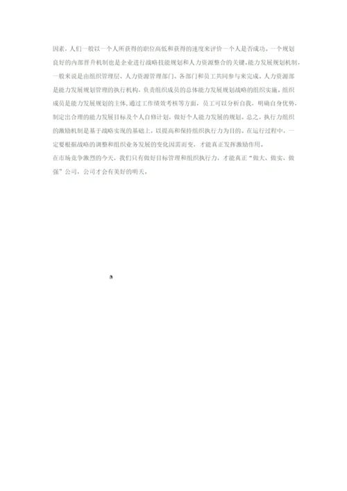 浅谈提升企业管理执行力.docx