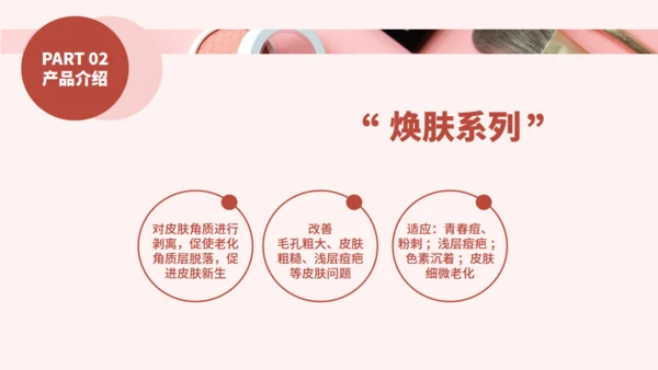 化妆品医美彩妆产品介绍通用PPT模板