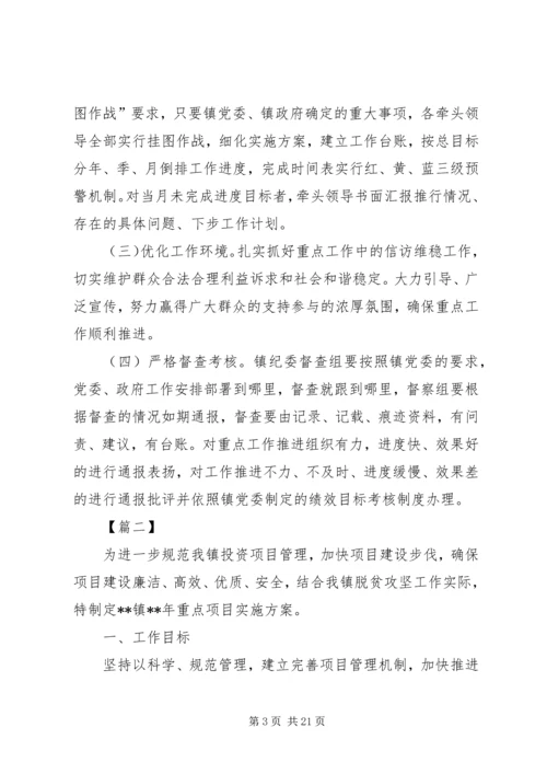 重点项目推进实施方案五篇.docx