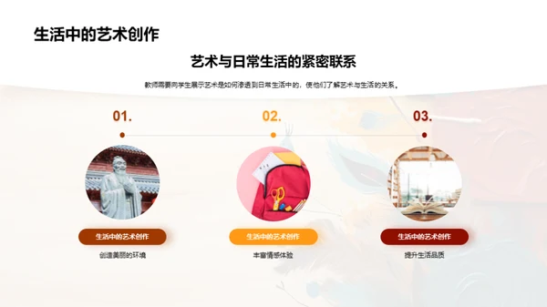 生活中的艺术普照