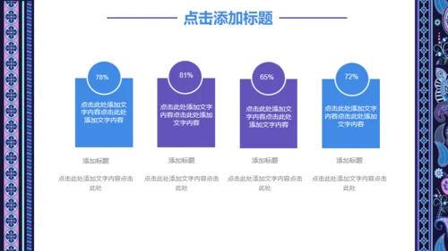 民族古典艺术讲堂教学培训通用PPT课件模板