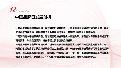 中国品牌日民族的世界的通用PPT模板