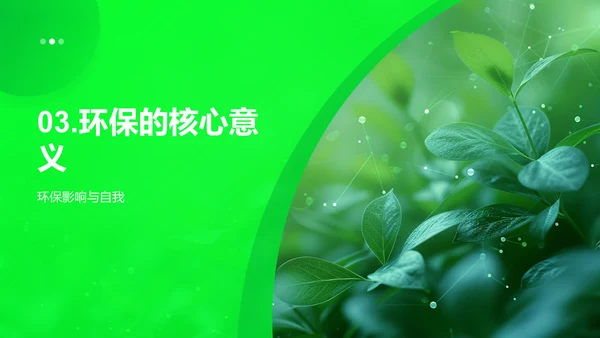 生态保护学习报告PPT模板