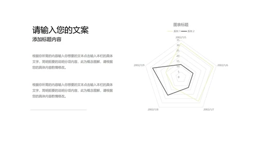 简约商务风总结汇报PPT模板