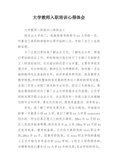 大学教师入职培训心得体会_1.docx