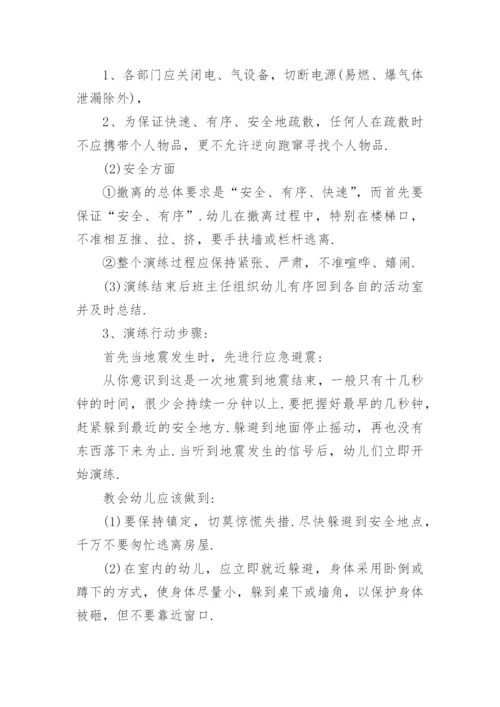 突发地震应急预案方案脚本【篇1】.docx