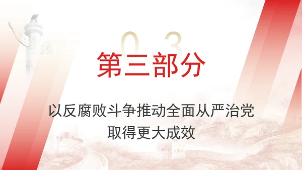坚定不移推进反腐败斗争主题党课PPT课件