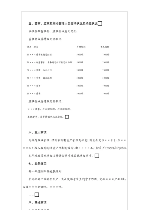 公司的年度专项报告.docx