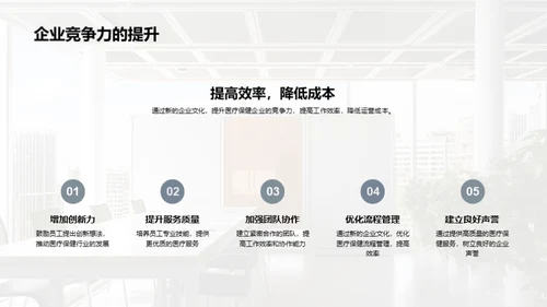 构建医保企业新文化