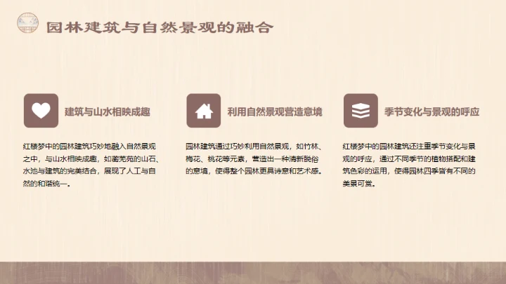 红楼梦的建筑文化通用PPT模板