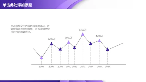 紫色质感立体商务通用PPT