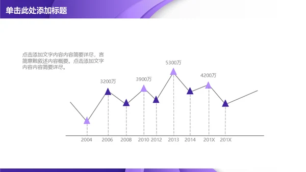 紫色质感立体商务通用PPT