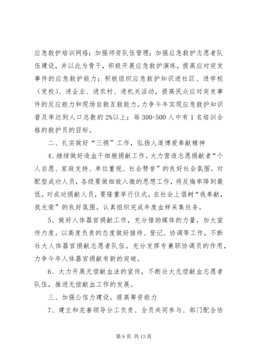 社区红十字会年度工作计划[推荐].docx