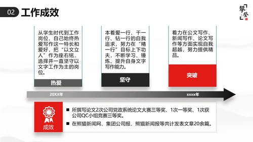 优秀简约勇攀高峰岗位竞聘演讲PPT模板