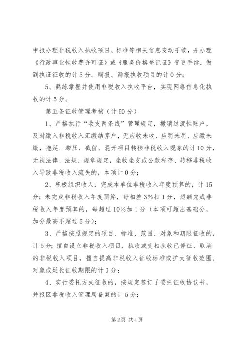 非税收入执收考核方案.docx