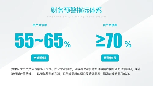 天蓝色简约商务财务分析培训PPT课件财务数据分析