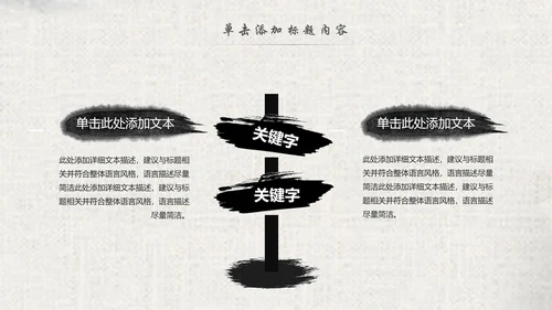 中国风水墨古典读书分享书香中国梦PPT模板