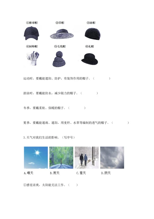 教科版二年级上册科学期末测试卷【巩固】.docx