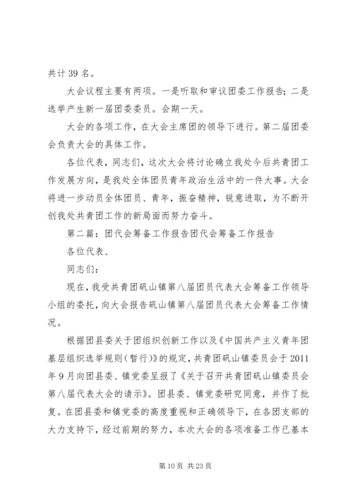 团代会筹备情况报告.docx
