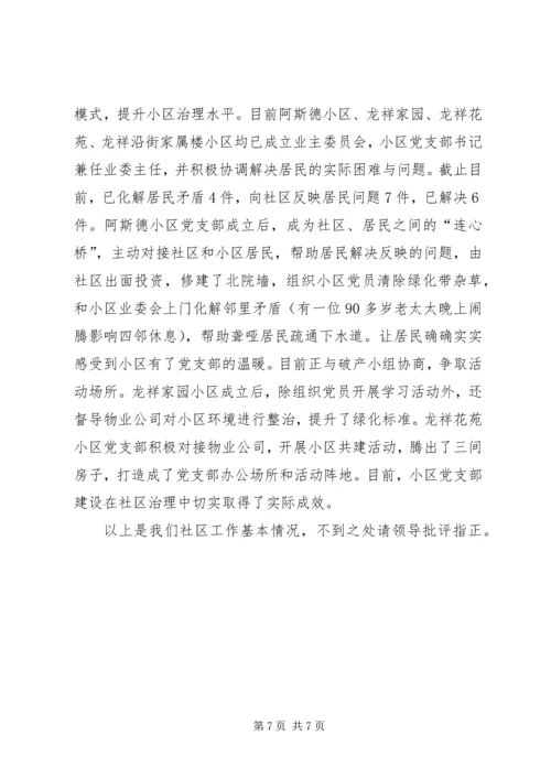 社区党建督导迎检汇报.docx