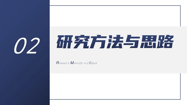 简约几何线条色块毕业论文答辩PPT模板