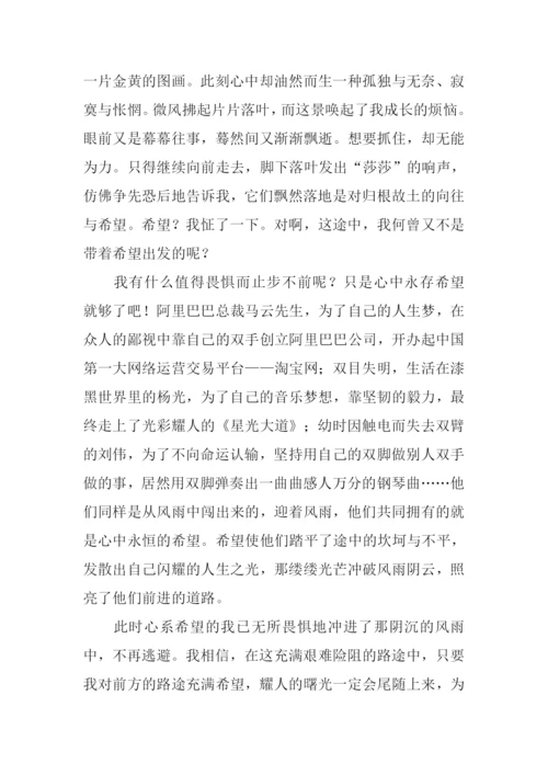 以风雨为话题的作文.docx