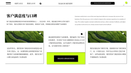 黑绿简约高级感年中总结通用PPT模板