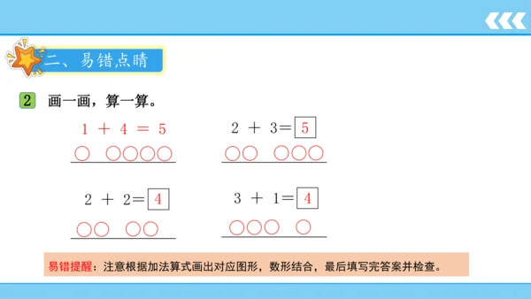 人教版数学一年级上册3 5以内数的认识和加减法第5课时 加法  课件（共21张PPT）