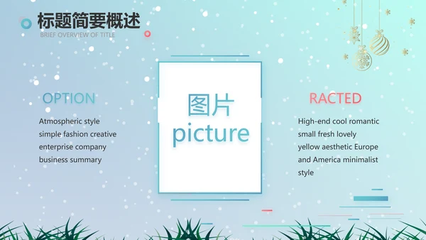 圣诞节介绍组织活动策划方案PPT
