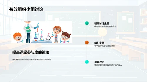 互动教学实操PPT模板