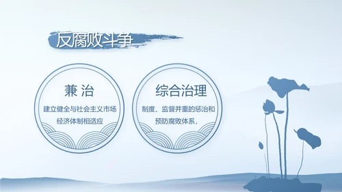 蓝色大气公安警察派出所工作总结动态PPT模板