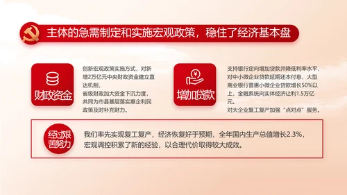 红色大气办好合作社带动乡村振兴PPT动态模板