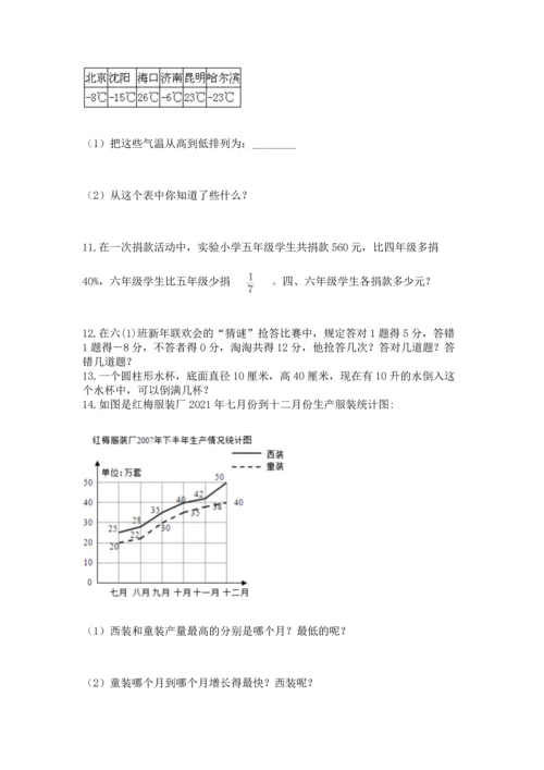 六年级小升初数学应用题50道含完整答案（全国通用）.docx