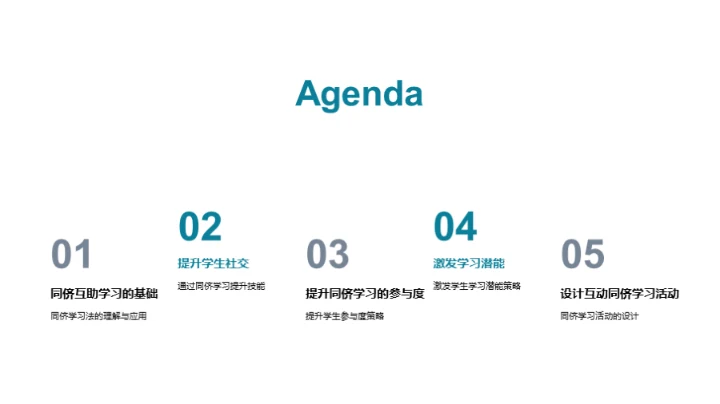 同侪学习新探索