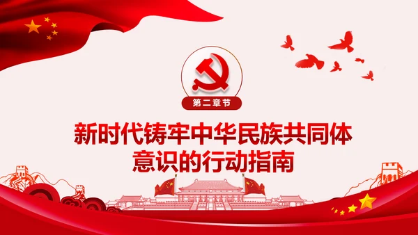 筑牢中华民族共同体意识民族团结民族政策PPT