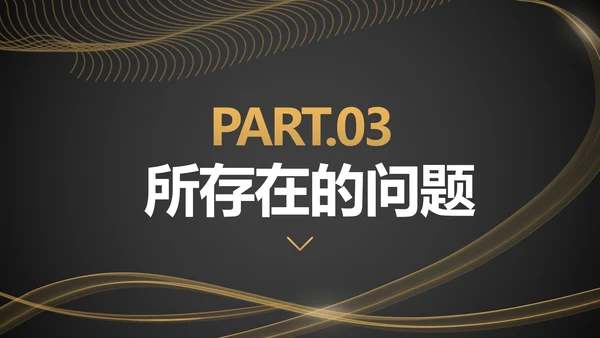 黑金工作项目总结汇报ppt模板