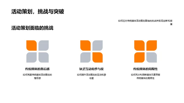 活动策划新格局