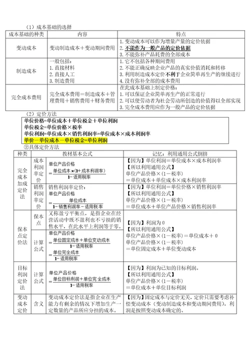 XXXX中级财务管理6收益与分配管理