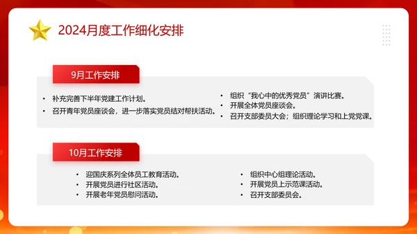 3月份群众生活会PPT模板