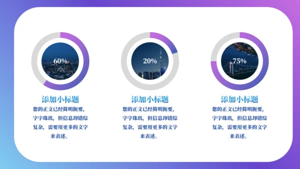 工作情况汇报总结计划通用PPT模板