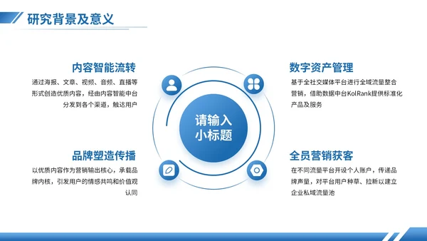 湖蓝色商务风金融专业答辩PPT模板