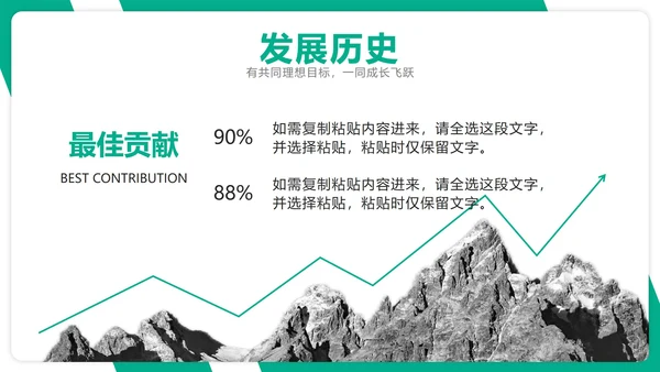 高端大气商务企业团队介绍公司成员架构PPT模板