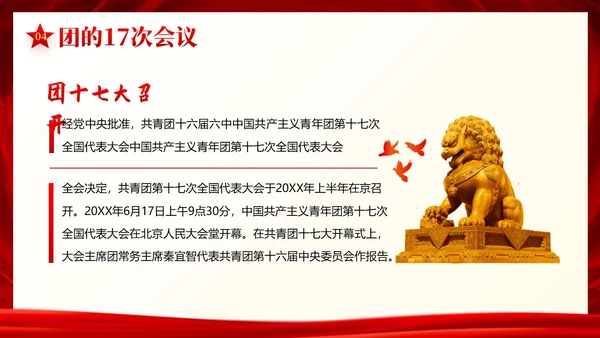 中国共青团发展史历程团课共青团团课PPT课件