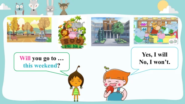 Module3Unit 1 We'll go to the zoo.课件(共34张PPT)