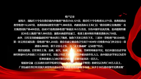 国家公祭日南京大屠杀通用PPT课件