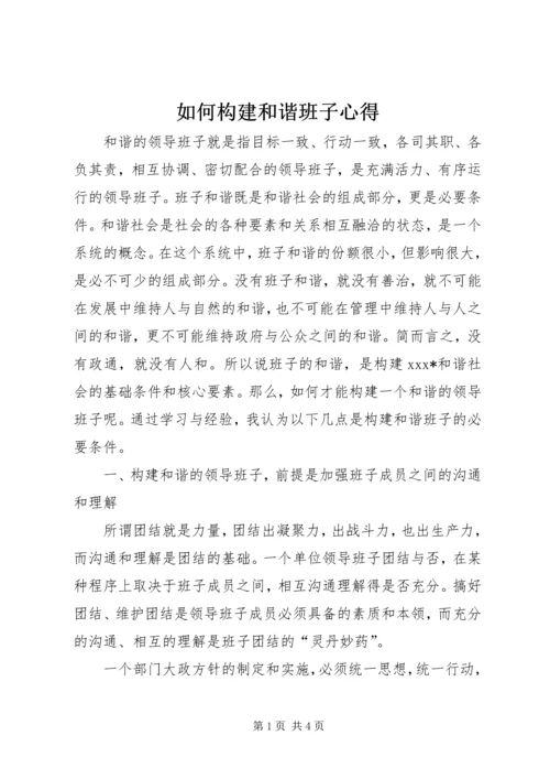 如何构建和谐班子心得 (2).docx